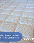 Adormo Silver Mattress with FREE Pillow