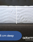 Adormo Silver Mattress with FREE Pillow