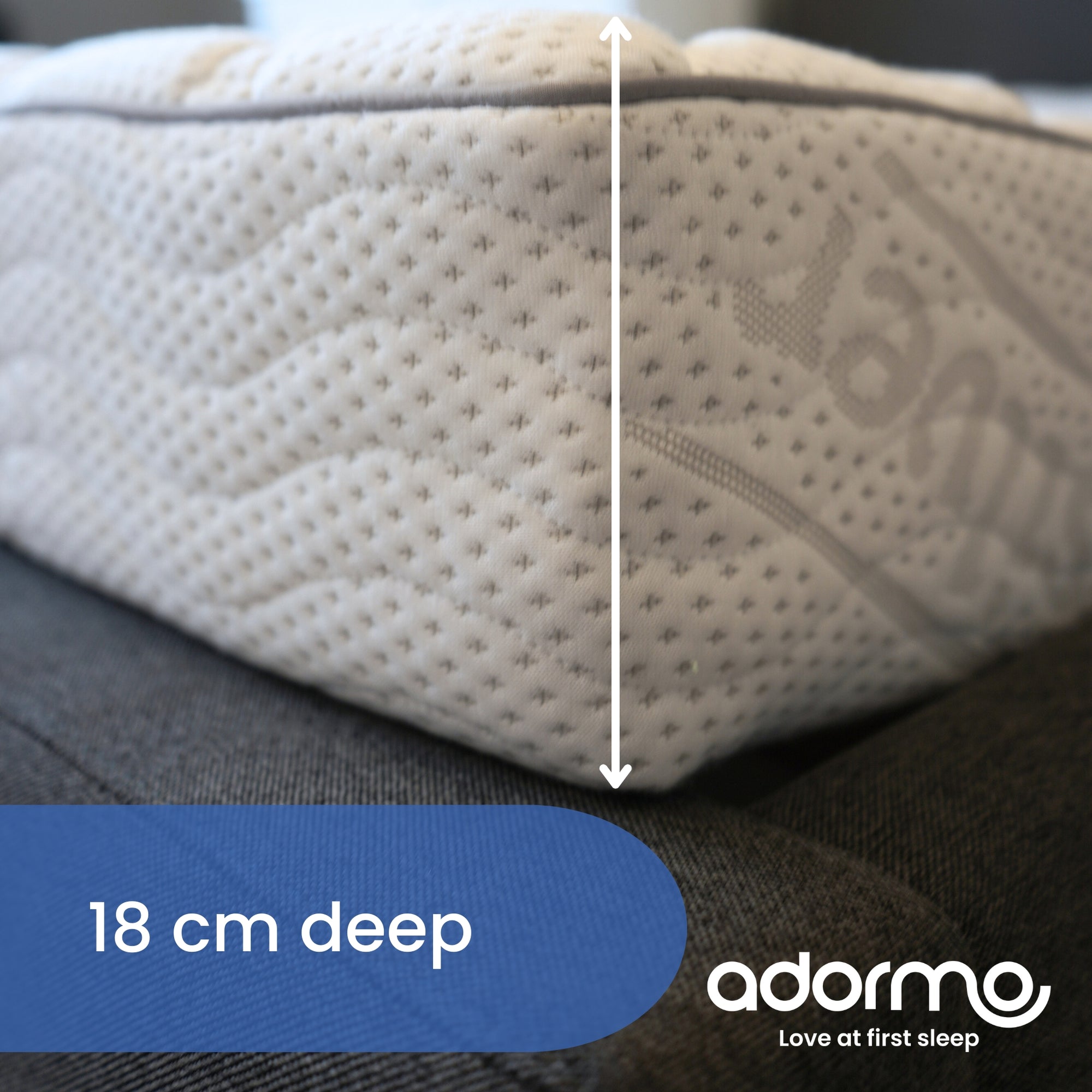 Adormo Silver Ortho Mattress with FREE Pillow