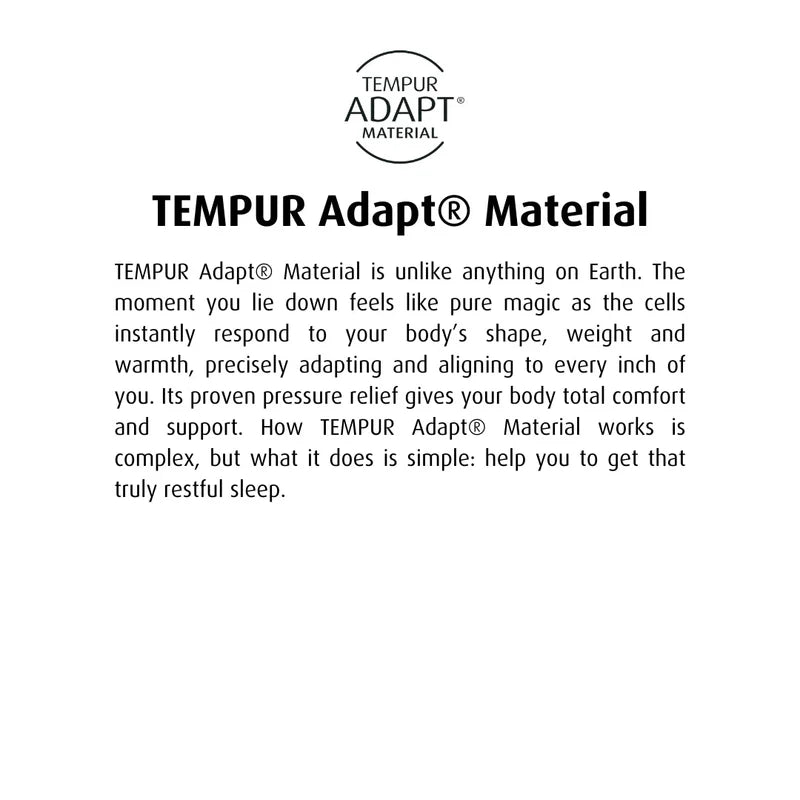 TEMPUR Comfort Cloud® Soft Pillow NEW 2024