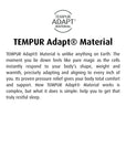 TEMPUR Comfort Cloud® Soft Pillow NEW 2024