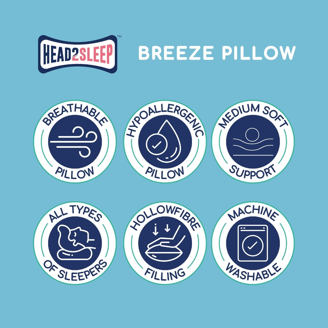 Head2Sleep Breeze Pillow