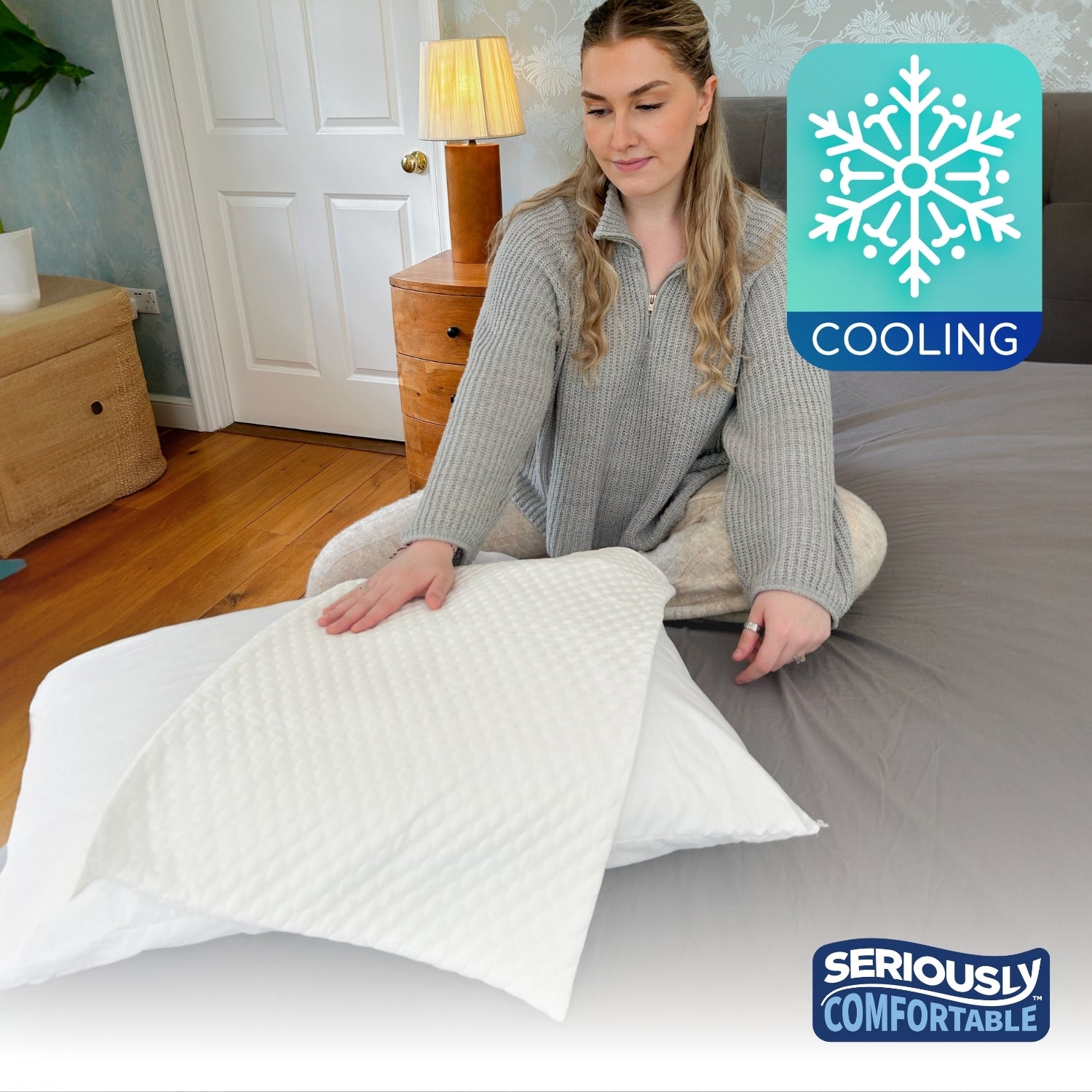 Seriously Comfortable CoolZone™ Pillow Cover