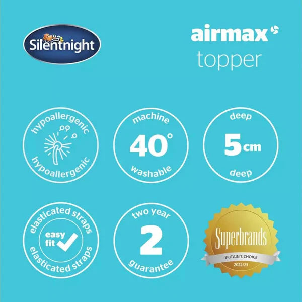 Silentnight Airmax Mattress Topper