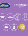 Silentnight V Shaped Support Pillow